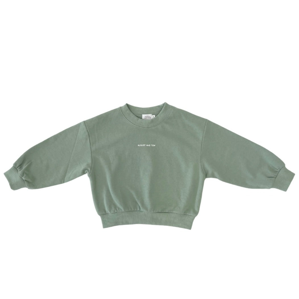 SWEAT CREW | SAGE GREEN