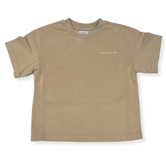 STAPLE LOGO T-SHIRT | FAWN